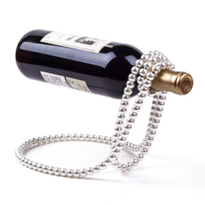 Pearl Necklace Stainless Steel Wine