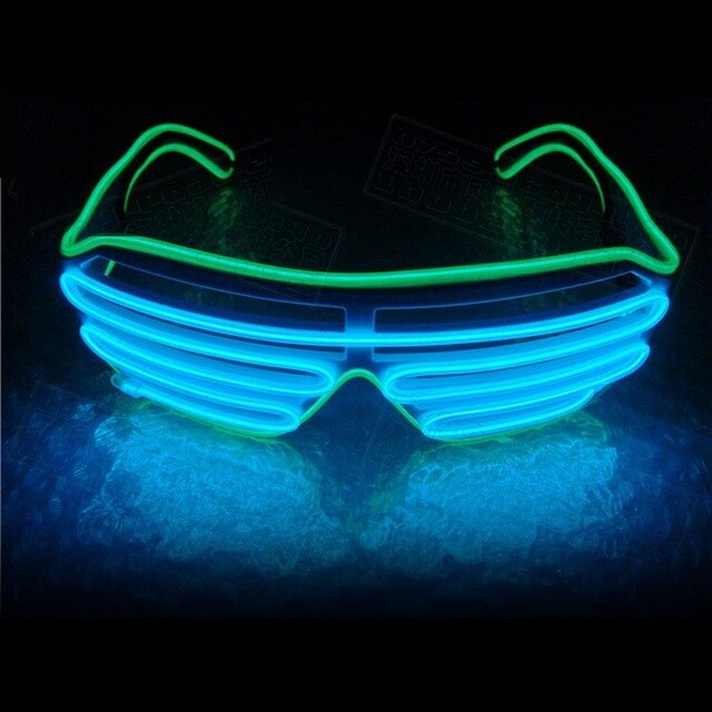 Neon LED Party Glasses - Double Color Glow - Image 12