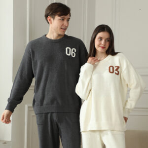 Autumn And Winter Half Fleece Couple's
