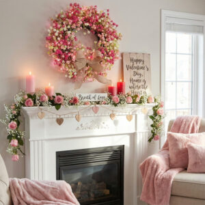 Colorful Eucalyptus Wreath