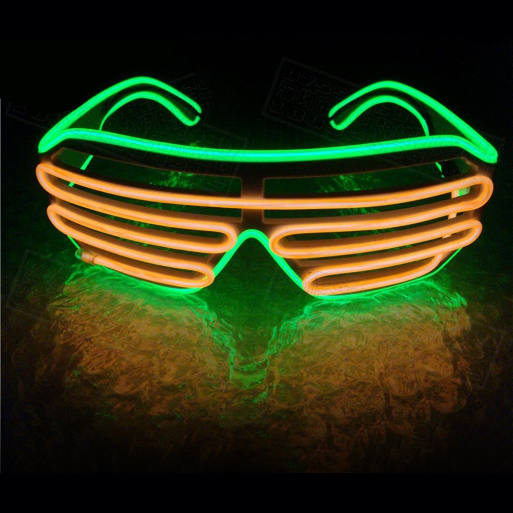 Neon LED Party Glasses - Double Color Glow - Image 3