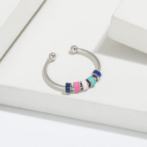 Colorful Drip Oil Adhesive Rotating