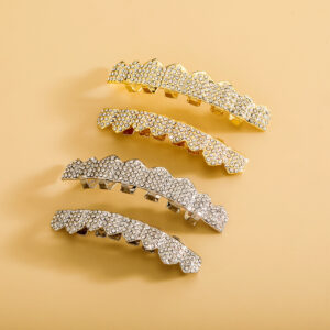 Real Gold Electroplated Gold Tooth Set