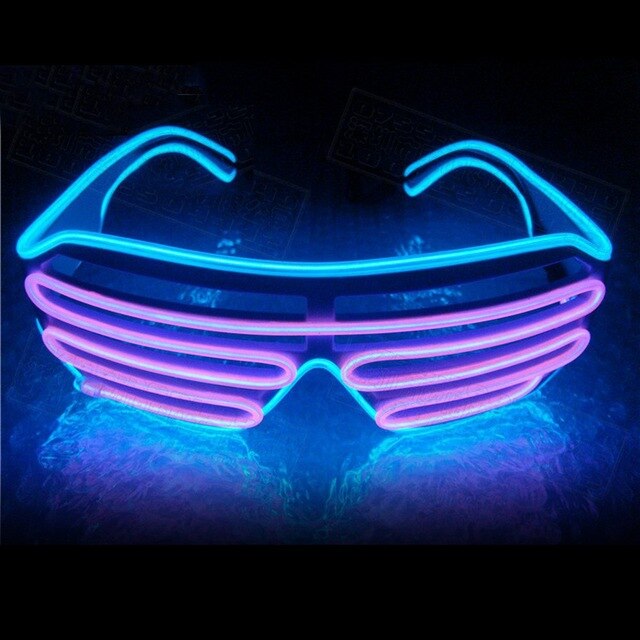 Neon LED Party Glasses - Double Color Glow - Image 9