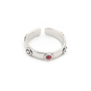 Anime Peripheral Hal Ring Red Sapphire